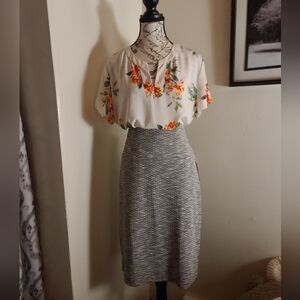 NWT Elegant Gray Skirt by LuLaRoe